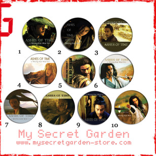 Leslie Cheung 張國榮 Portrait / Ashes Of Time Pinback Button Badge Set 1a or 1b( or Hair Ties / 4.4 cm Badge / Magnet / Keychain Set )